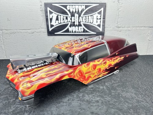 Custom painted rc truck - painted, 1/8