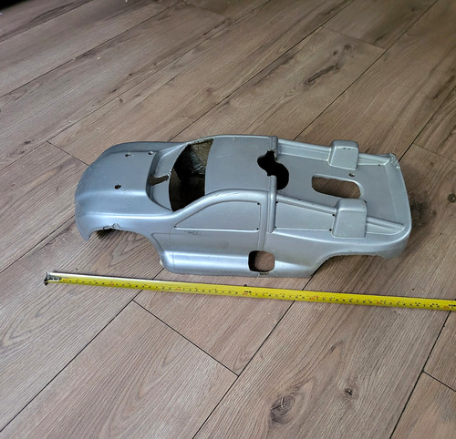 Silver truck body shell - rc,