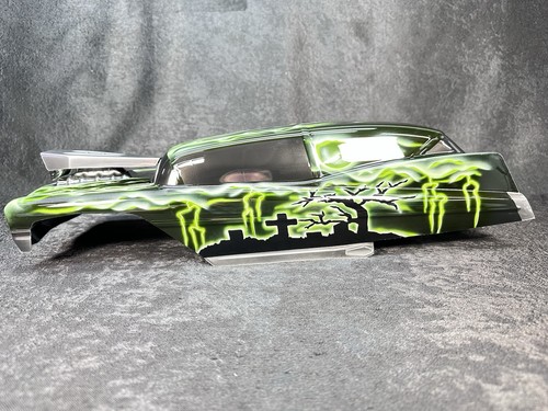 Custom painted rc truck - painted,