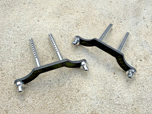 2pcs carbon fiber - 2pcs, front+rear