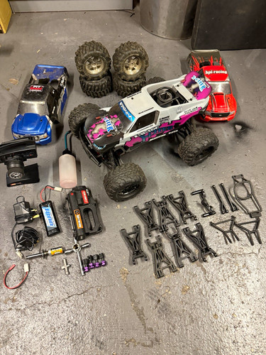 Hpi savage nitro 4wd rtr - 1:8,